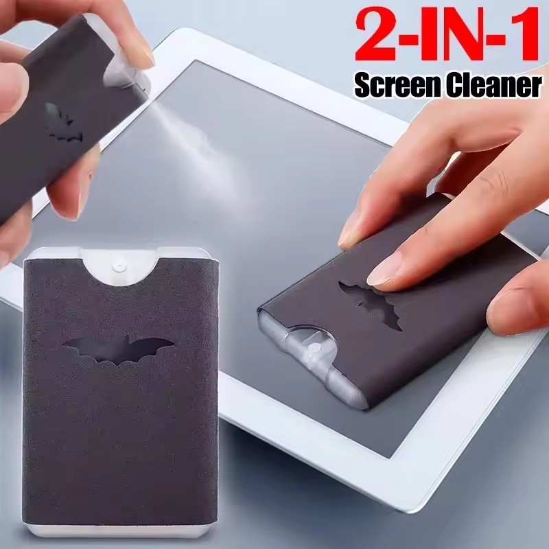 Screen Cleaner Spray - 2in1 Microfiber Screen Cleaner Spray Bottle