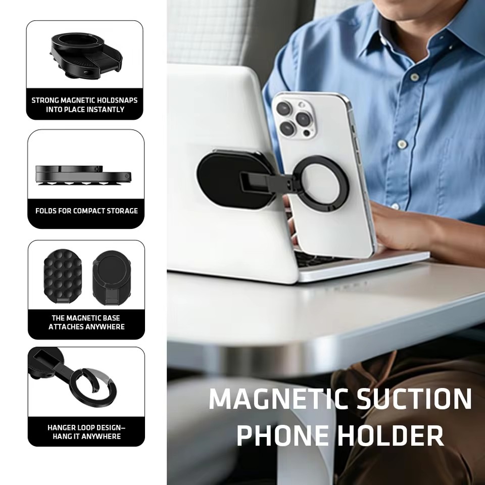 Phone Accessories - MA39 Magnetic Foldable Phone Stand Universal