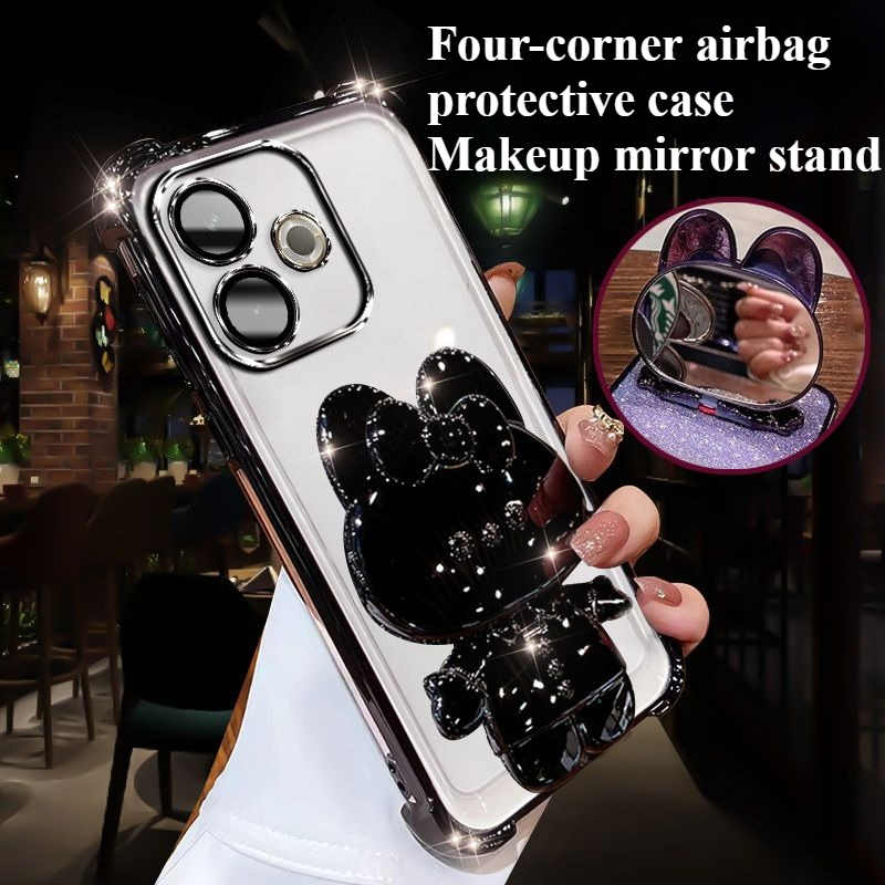 Fashion Glitter Mirror Holder  - огляд і ціна Phone Accessories Vivo