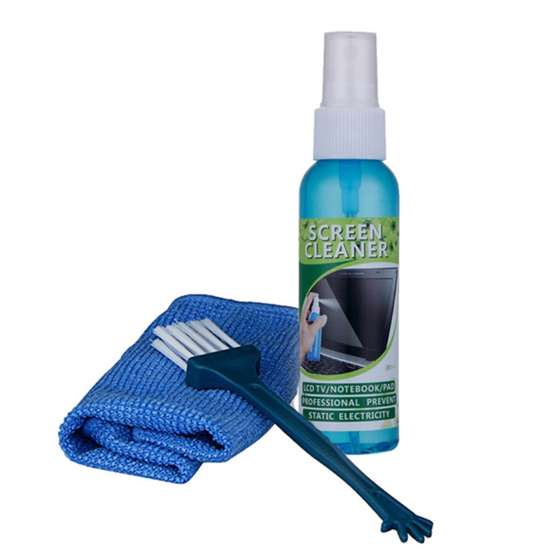 1 Set Brush Cloth Liquid High  - огляд і ціна Screen Cleaner Spray