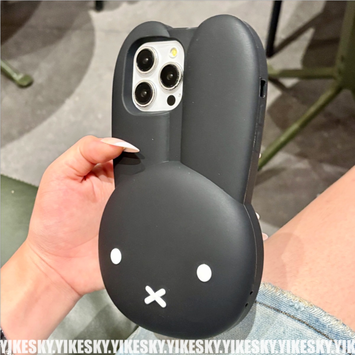 Miffy Rabbit Black Silicone Ph - огляд і ціна Phone Accessories Images