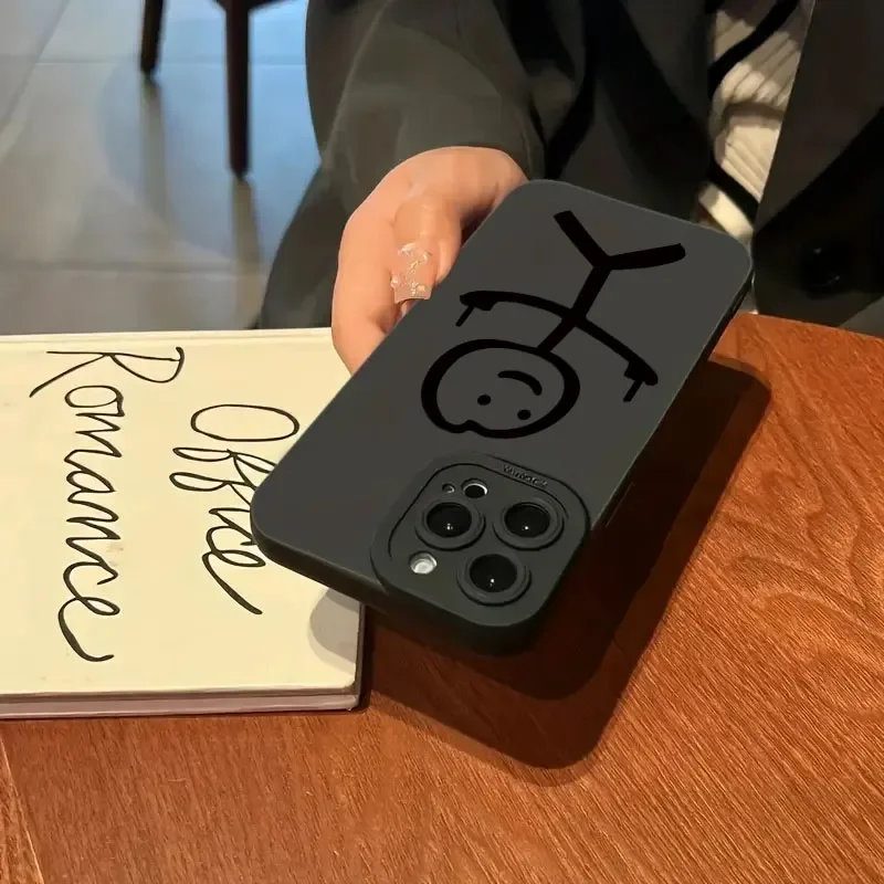 Cute Cartoon Matchman Matte Si - огляд і ціна Phone Accessories List