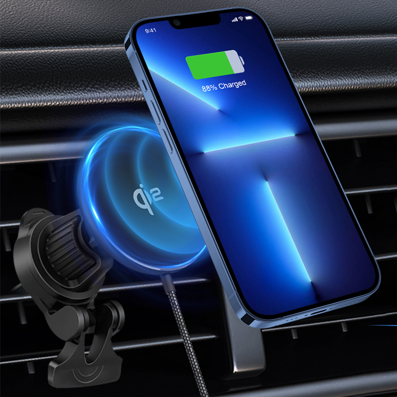 Qi 2 Car Holder 15W Wireless C - огляд і ціна Qi2 Phone Accessories