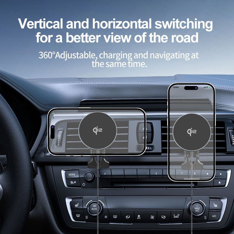 Qi 2 Car Holder 15W Wireless C - огляд і ціна Qi2 Phone Accessories