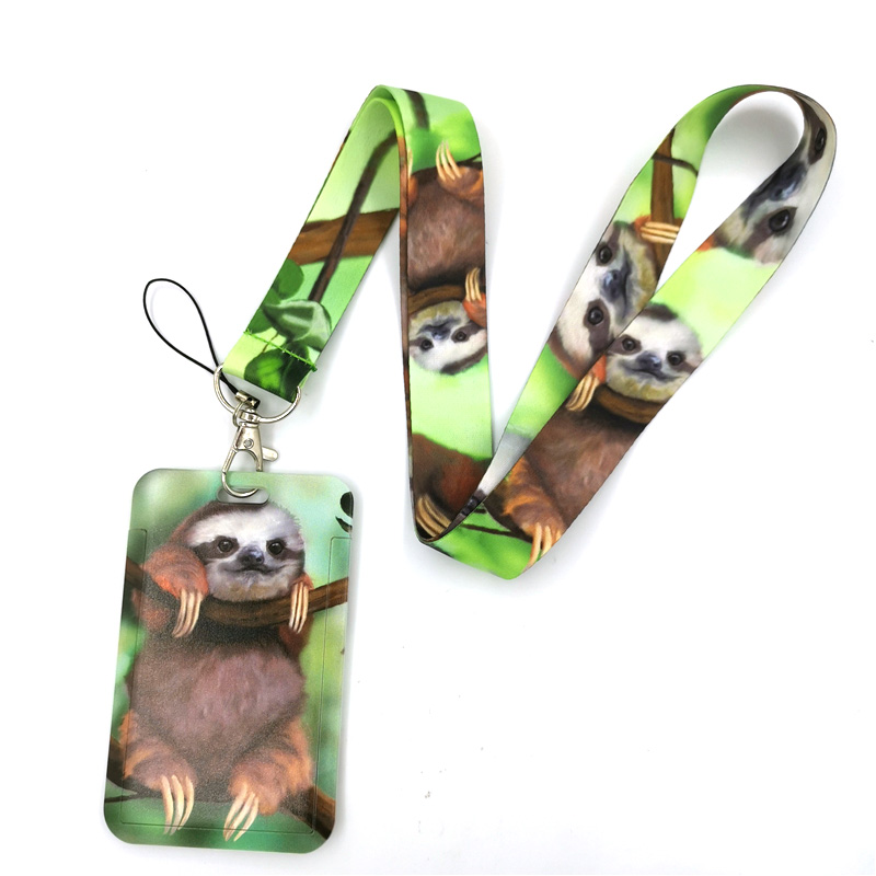 Real Animal Sloth Anime Lanyar - огляд і ціна Neck Hanging Phone Holder