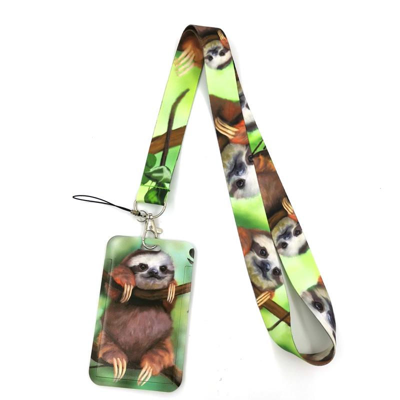 Real Animal Sloth Anime Lanyar - огляд і ціна Neck Hanging Phone Holder