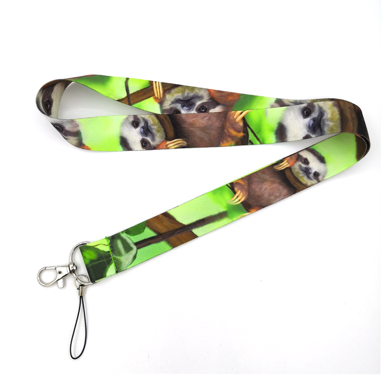 Real Animal Sloth Anime Lanyar - огляд і ціна Neck Hanging Phone Holder