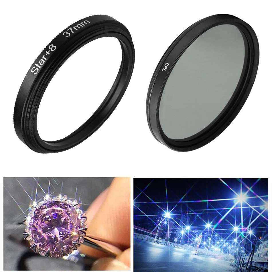 37mm CPL Star Filter Cell Phon - огляд і ціна Lens Camera Clip