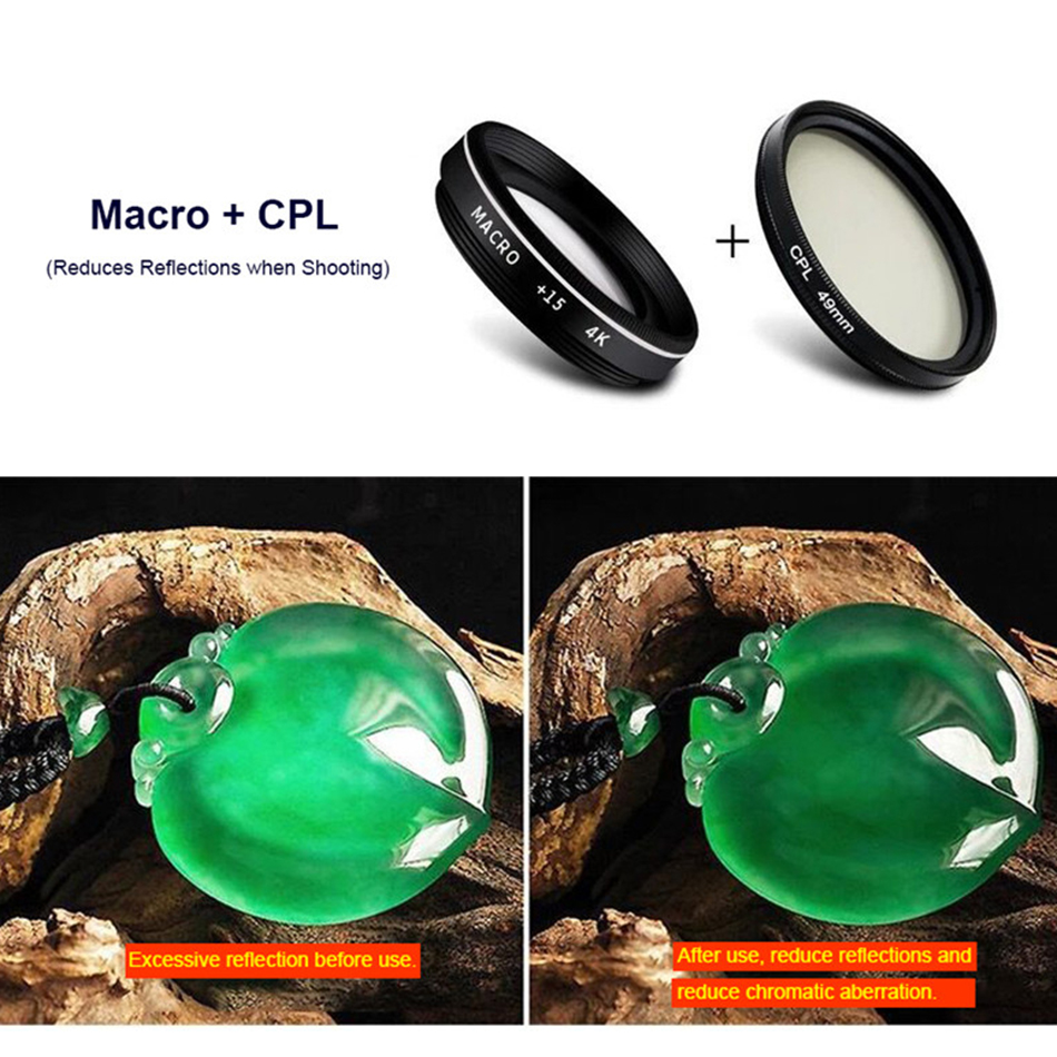 37mm CPL Star Filter Cell Phon - огляд і ціна Lens Camera Clip