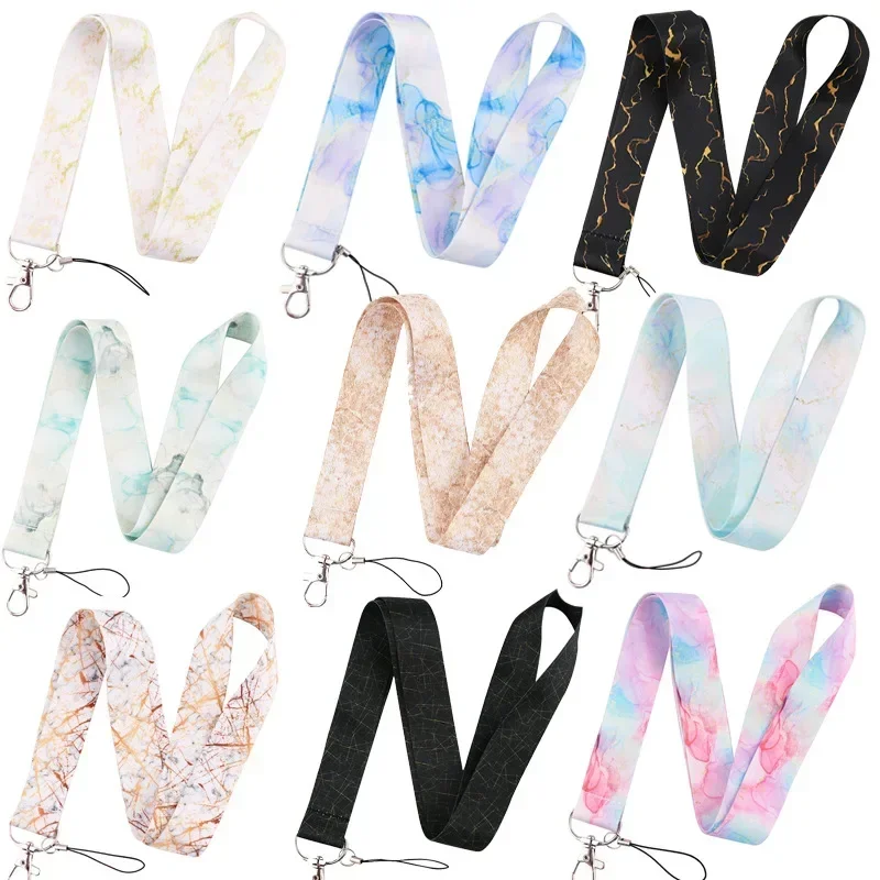 Marble Printing Neck Strap Key - огляд і ціна Neck Hanging Phone Holder