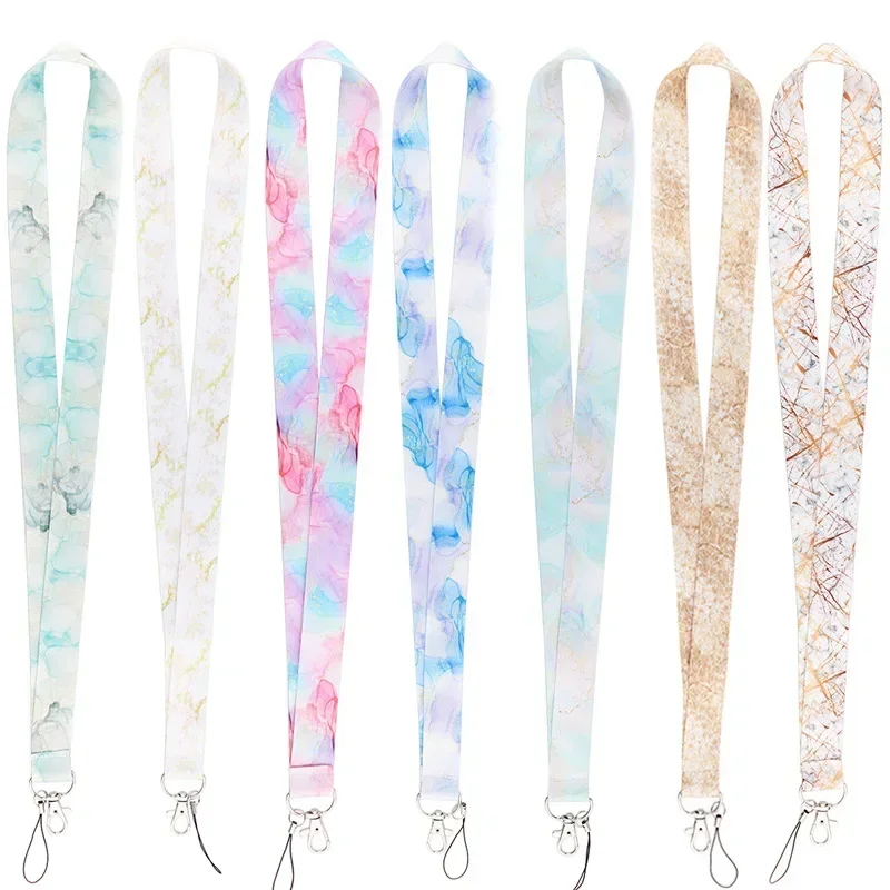 Marble Printing Neck Strap Key - огляд і ціна Neck Hanging Phone Holder