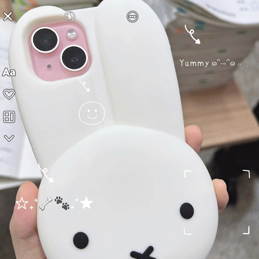 Miffy Rabbit White Silicone Ph - огляд і ціна Phone Accessories Images