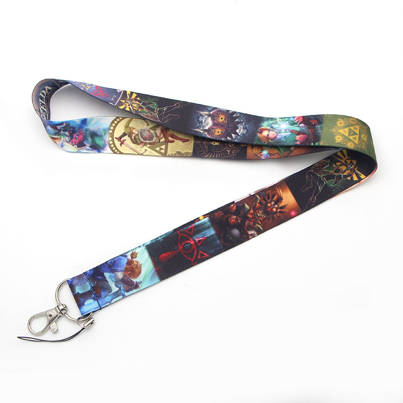 Cartoon Game Lanyards for Key  - огляд і ціна Neck Hanging Phone Holder